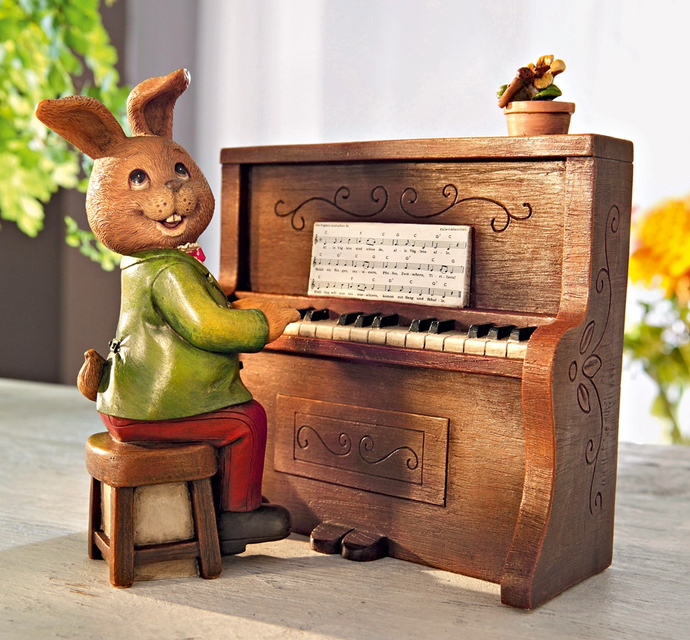 Hracia skrinka Piano a zajačik