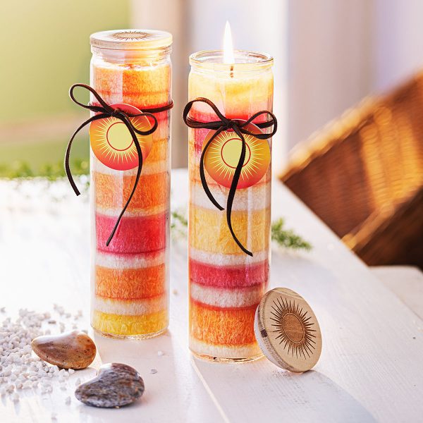 Vonné dekoratívne sviečky Orange