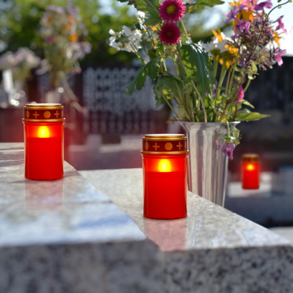 LED Cintorínska sviečka