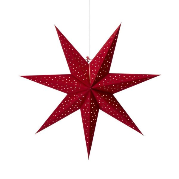 Markslöjd Markslöjd 704902 - Vianočná dekorácia CLARA 1xE14/6W/230V 75 cm červená