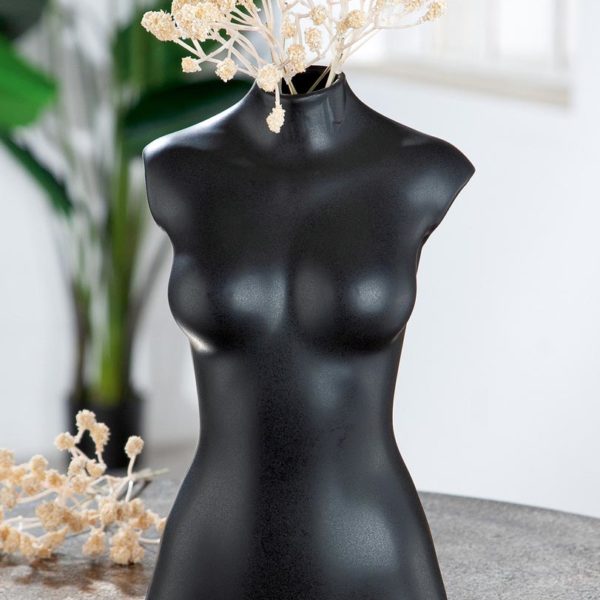 Keramická váza Black lady