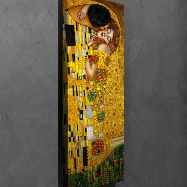 Nástenná reprodukcia obrazu Gustav Klimt - Bozk