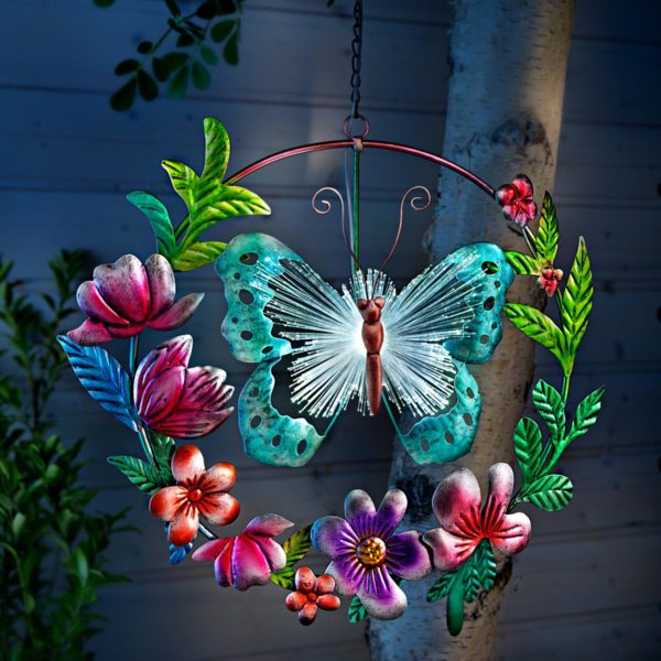 Solárna závesná dekorácia Motýľ