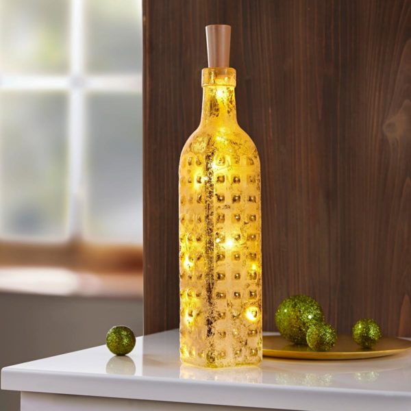 LED fľaša Gold