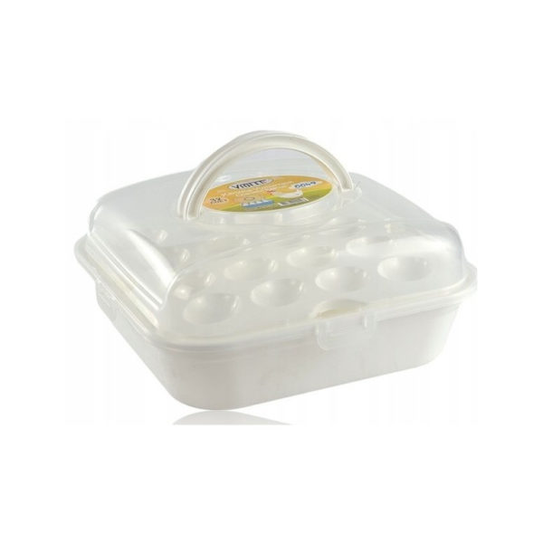 MAKRO - Box na vajíčka biely